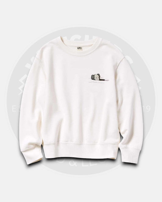 Kaws x Uniqlo White Sweatshirt
