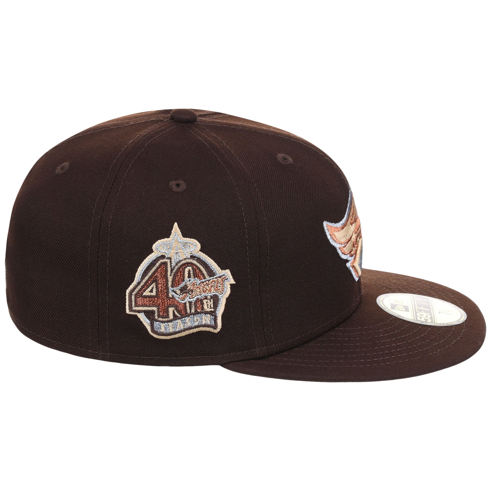 Anaheim Angels MLB Frosted Bark New Era 59FIFTY