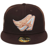 Anaheim Angels MLB Frosted Bark New Era 59FIFTY