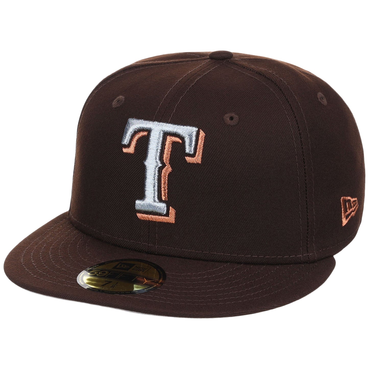 Texas Rangers MLB Frosted Bark New Era 59FIFTY