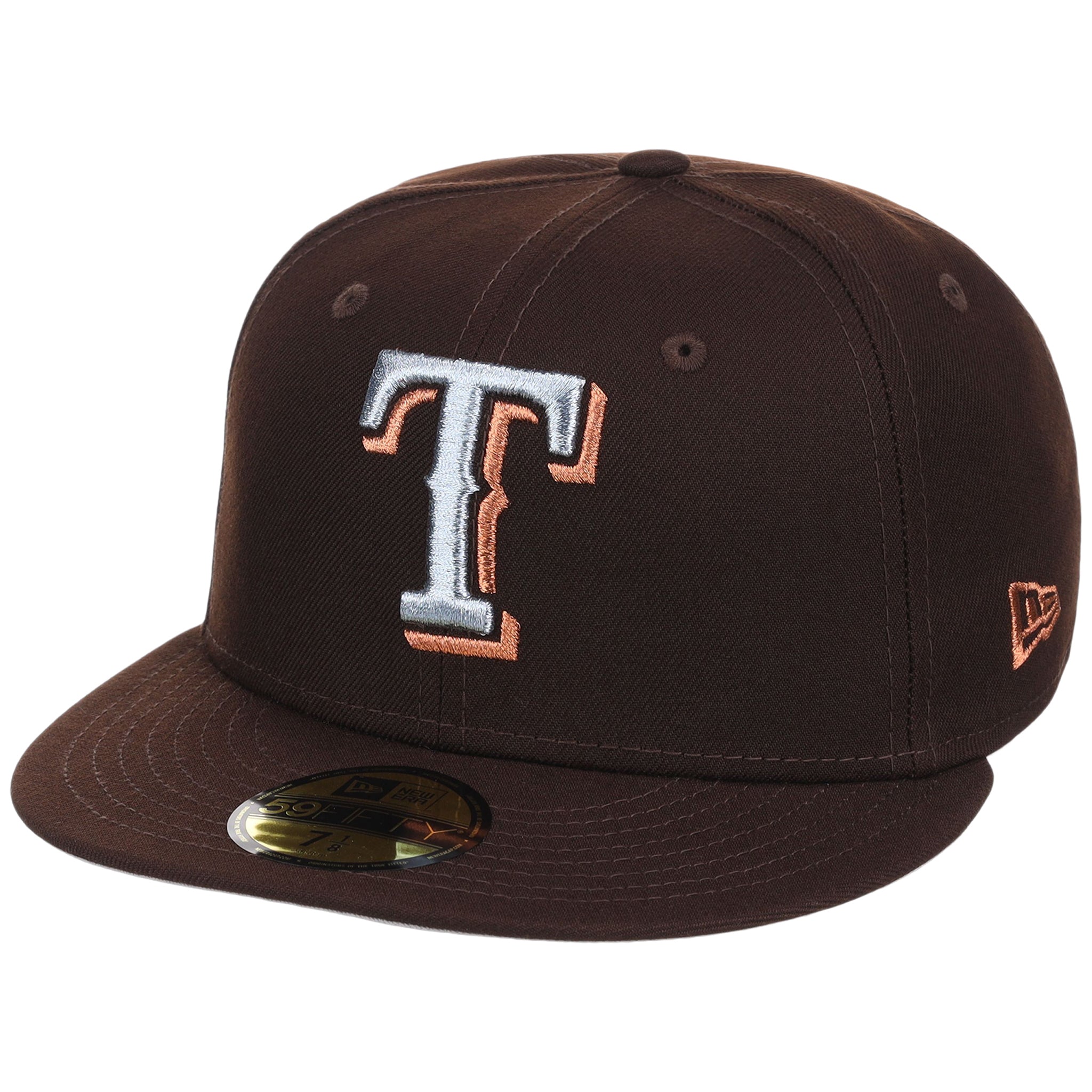 Texas Rangers MLB Frosted Bark New Era 59FIFTY