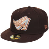 Anaheim Angels MLB Frosted Bark New Era 59FIFTY