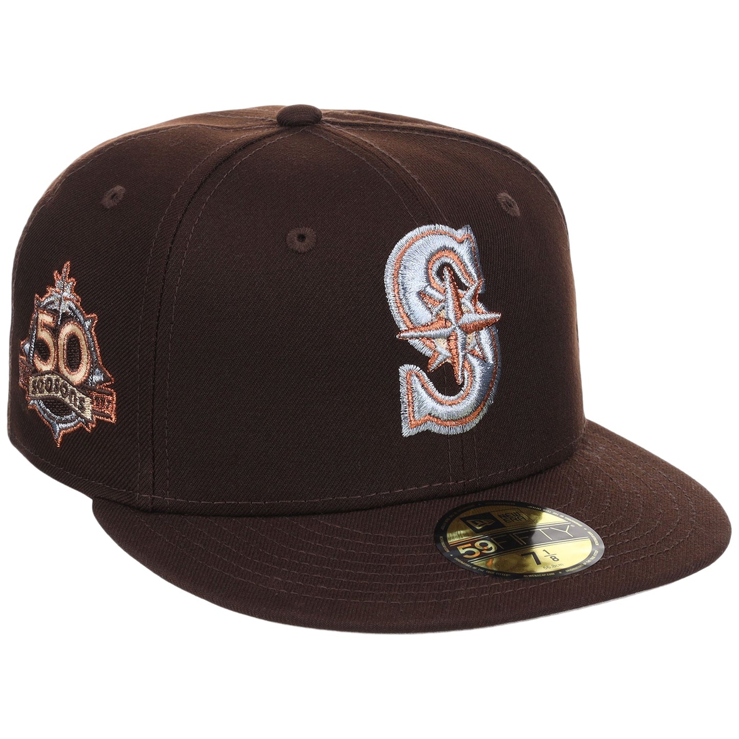Seattle Mariners MLB Frosted Bark New Era 59FIFTY