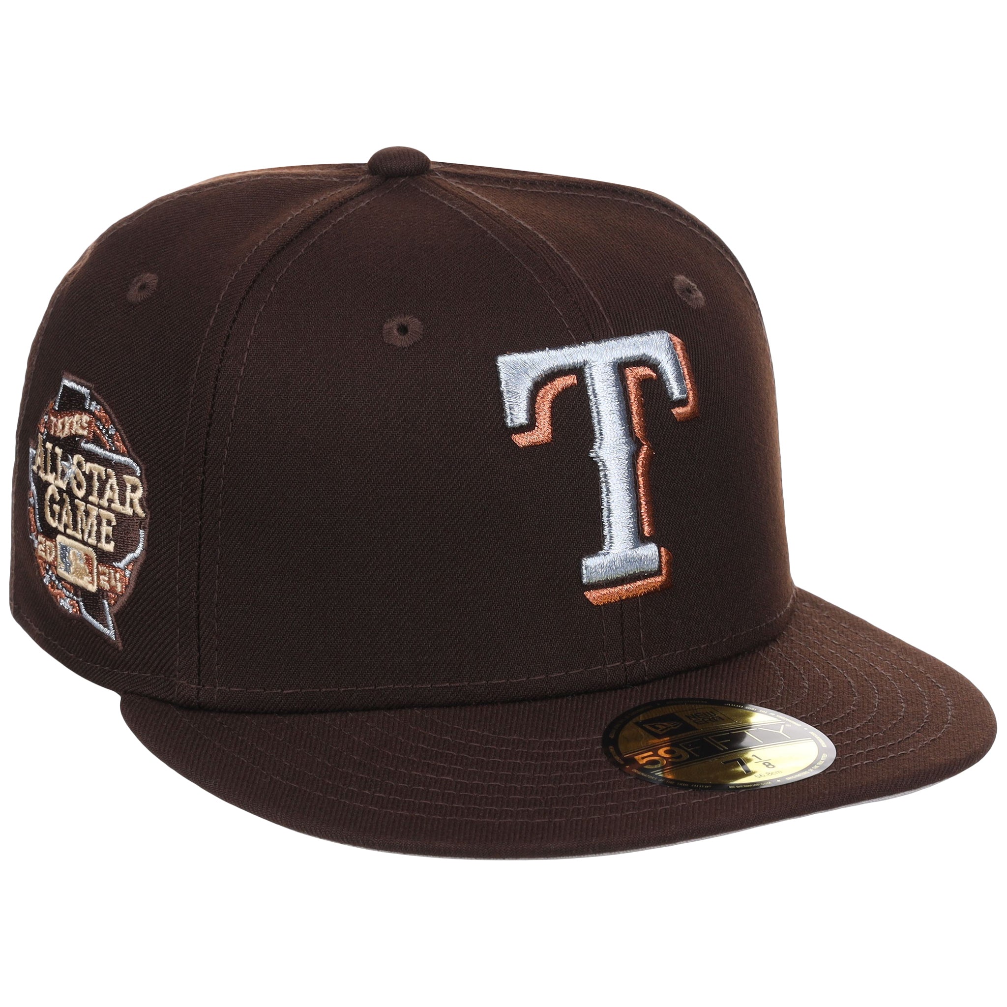 Texas Rangers MLB Frosted Bark New Era 59FIFTY
