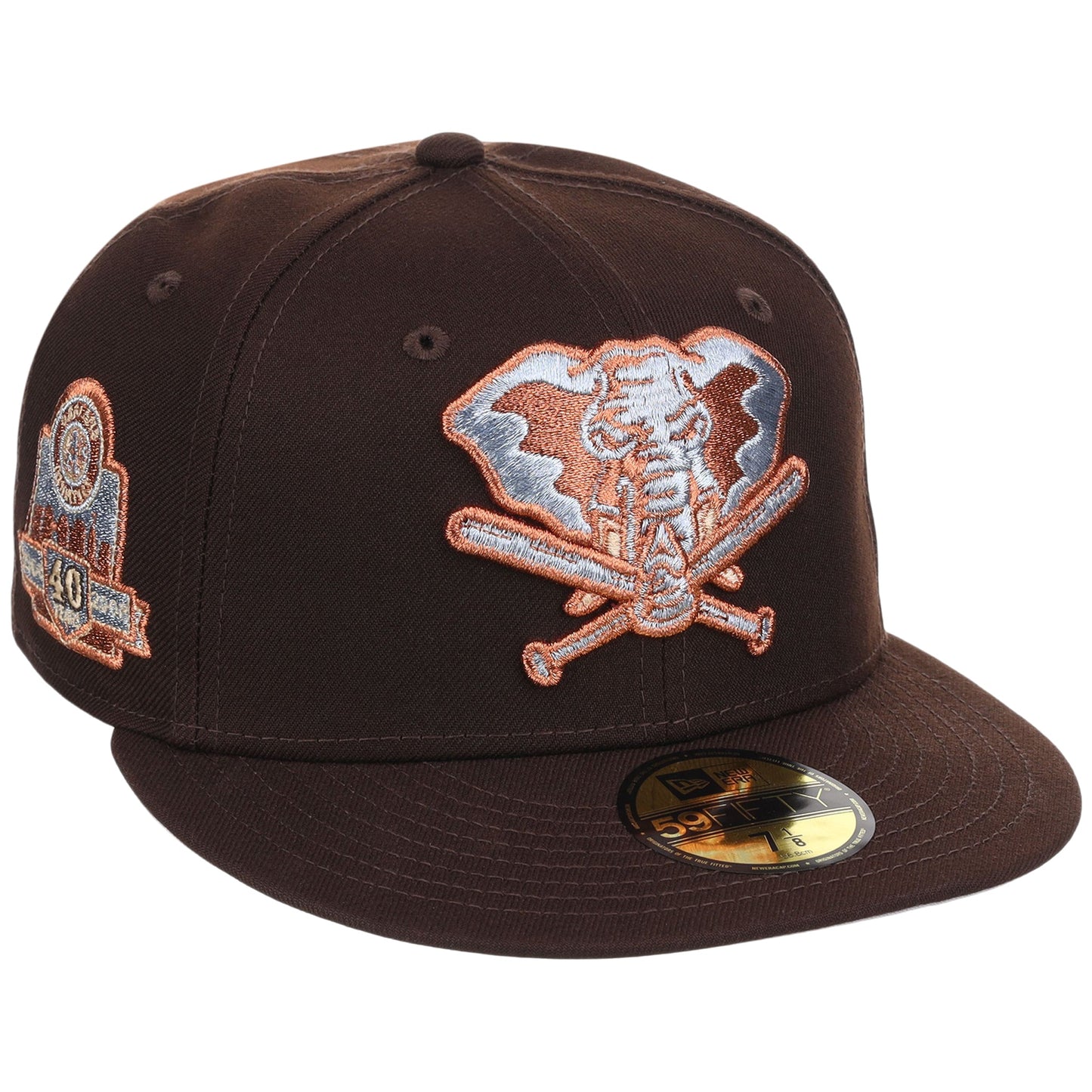 Oakland Athletics MLB Frosted Bark New Era 59FIFTY