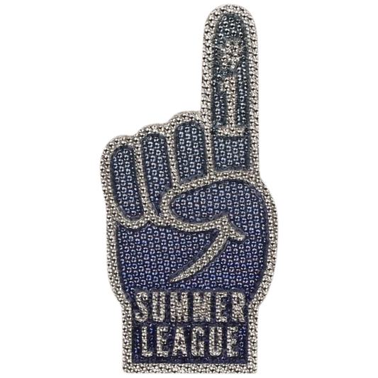 The Aleali May "Summer League LA" Foam Finger Pin