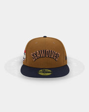 New Era Erie SeaWolves Bourbon Ripstop Contrast Brim 59Fifty Fitted Hat