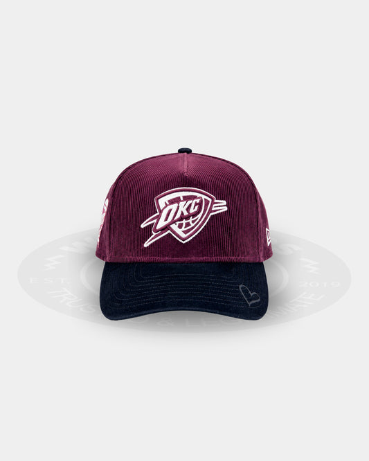 Oklahoma City Thunder Crimson Bond 9FORTY A Frame Snapback Hat