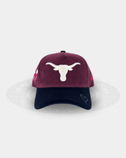 New Era Texas Longhorns Crimson Bond 9FORTY A Frame Snapback Hat