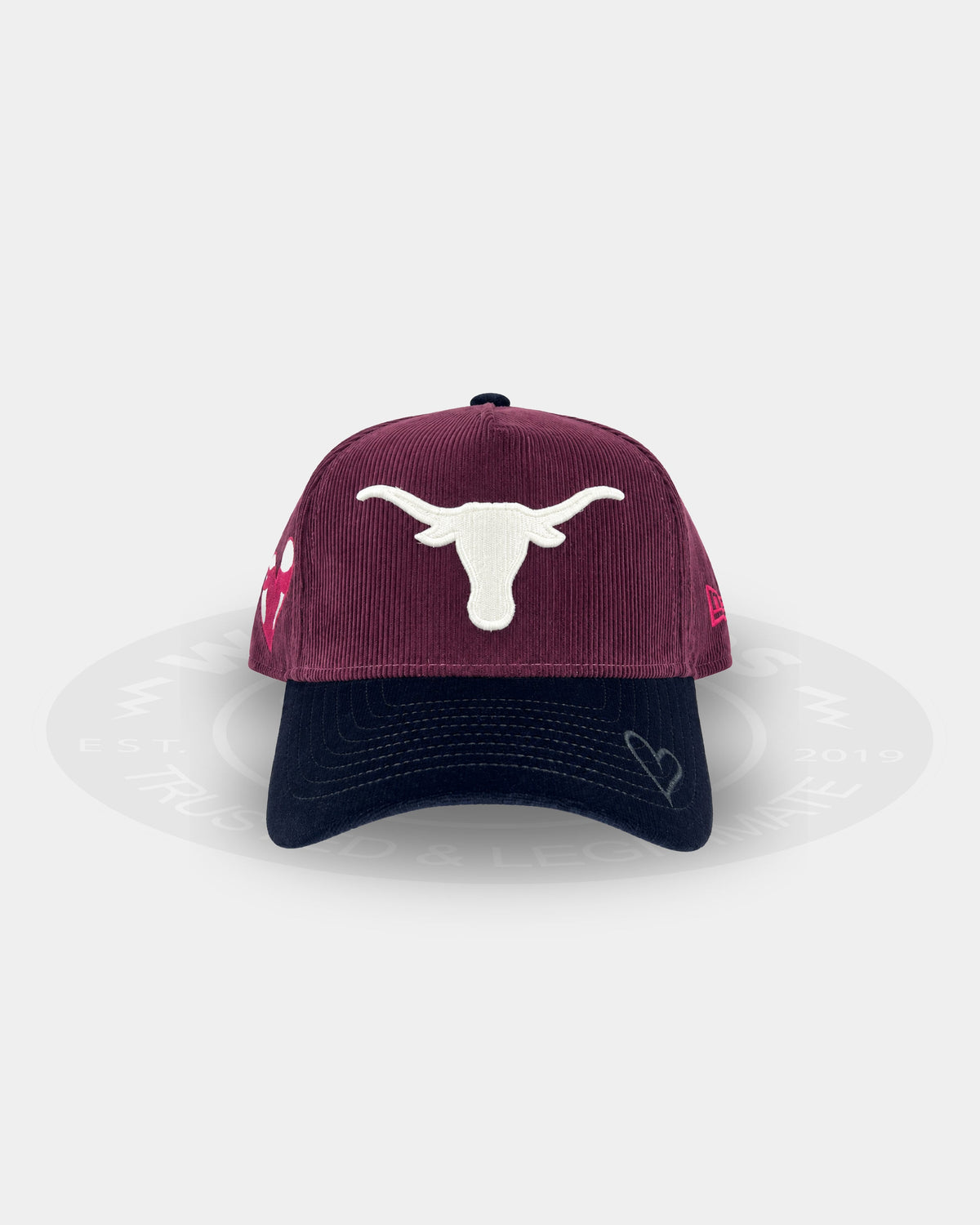New Era Texas Longhorns Crimson Bond 9FORTY A Frame Snapback Hat