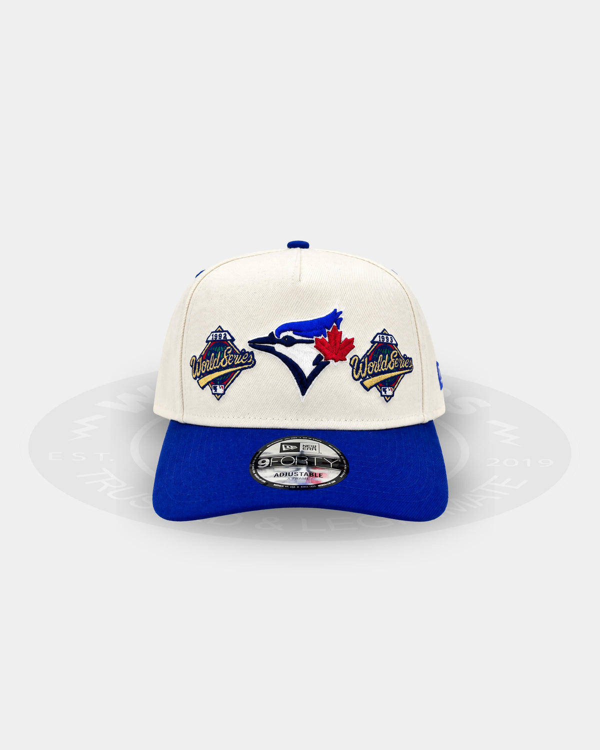 Toronto Blue Jays Championship Mark 9FORTY A Frame Snapback Hat