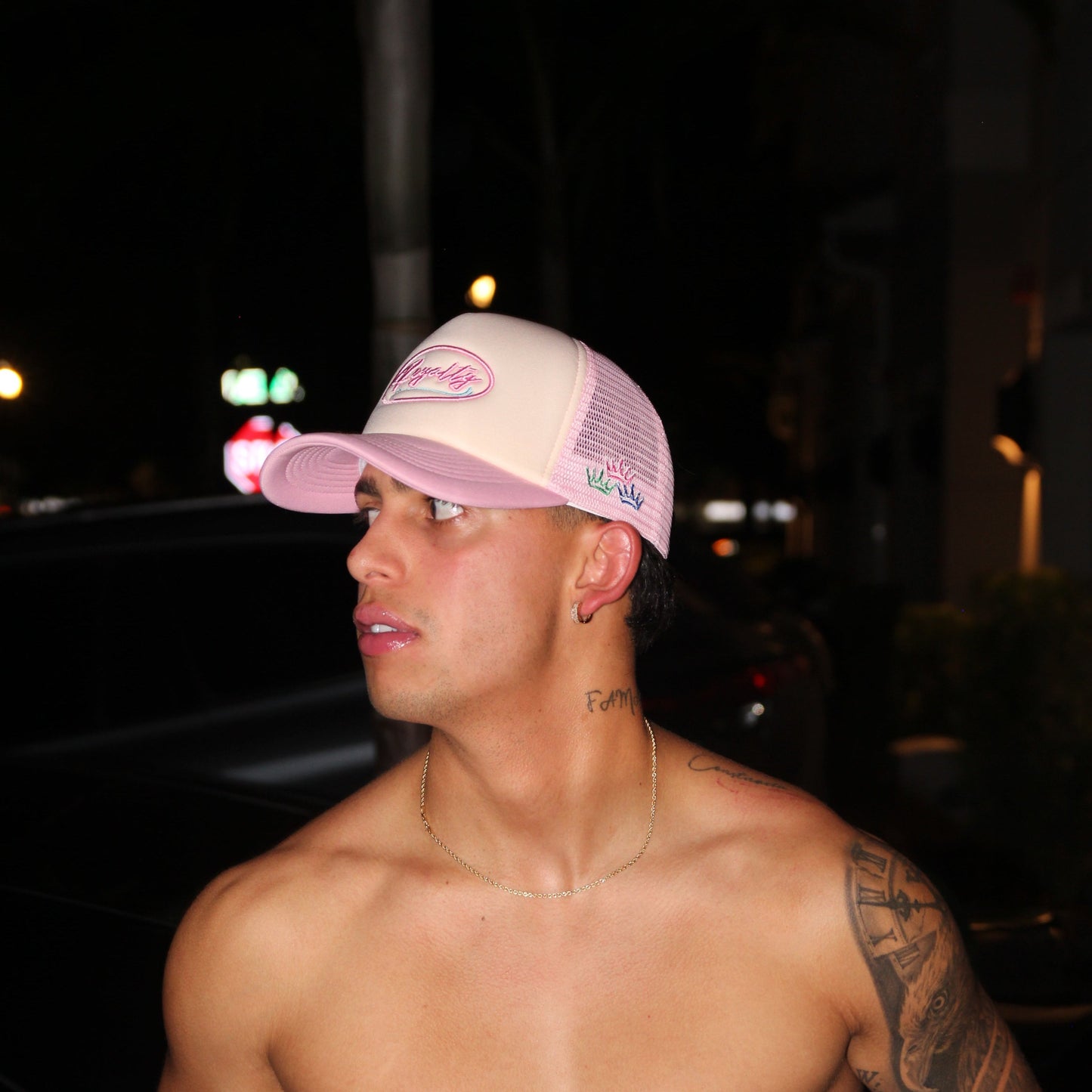 Sunset Crush – Pink Snapback Hat