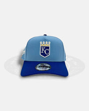 Kansas City Royals Alt Crest Blue 9FORTY A-Frame Snapback Hat