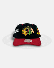 Chicago Blackhawks Overbite Pro Crown Fit Snapback Hat