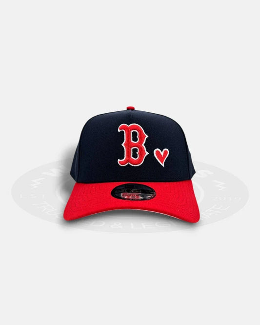 Boston Red Sox Love Hearts 9Forty A-Frame Snapback Hat