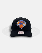 New York Knicks HWC Pro Pinch Shadow Black Snapback Hat
