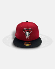 Arizona Diamondbacks 20th Anniversary Red Two Tone 59FIFTY Fitted Hat
