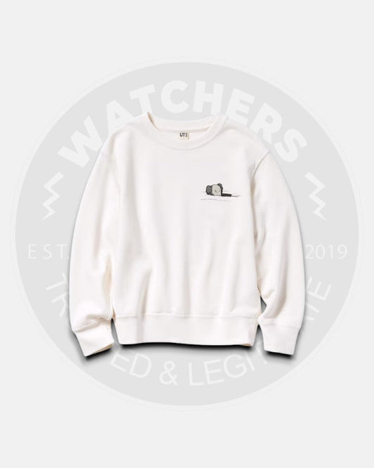 Kids Kaws x Uniqlo White Sweatshirt
