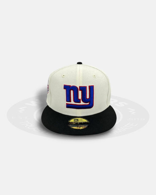 New York Giants Ivory Dome Classic Series Cream Blue 59Fifty Fitted Hat