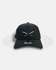 Oakland Athletics Black Gold Prime 9FORTY A-Frame Snapback Hat